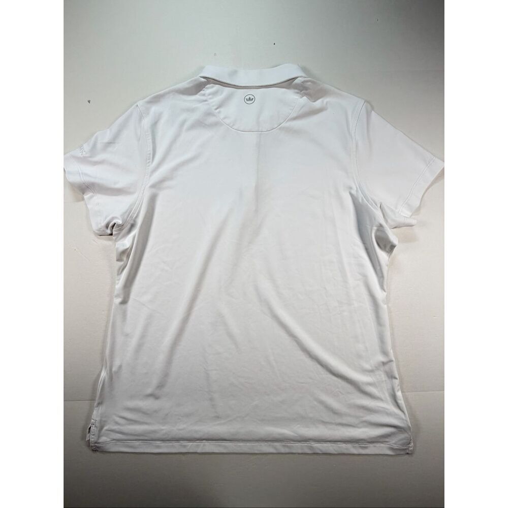 Peter Millar White Golf Polo Shirt Womens XL UPF 50+ RTX Embroidered Logo NWT - Picture 4 of 9